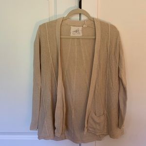 Anthropologie angel of the north cardigan sweater